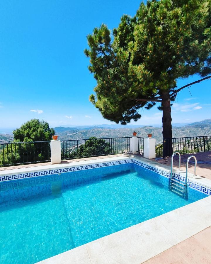 Lovely 2 Bed Apartment With Stunning Views & Pool Cómpeta Esterno foto